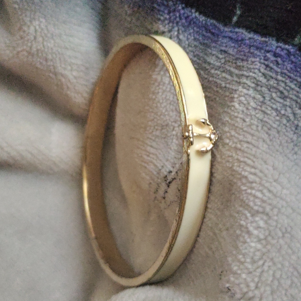 Vintage Anchor Bangle bracelet - Picture 4 of 4